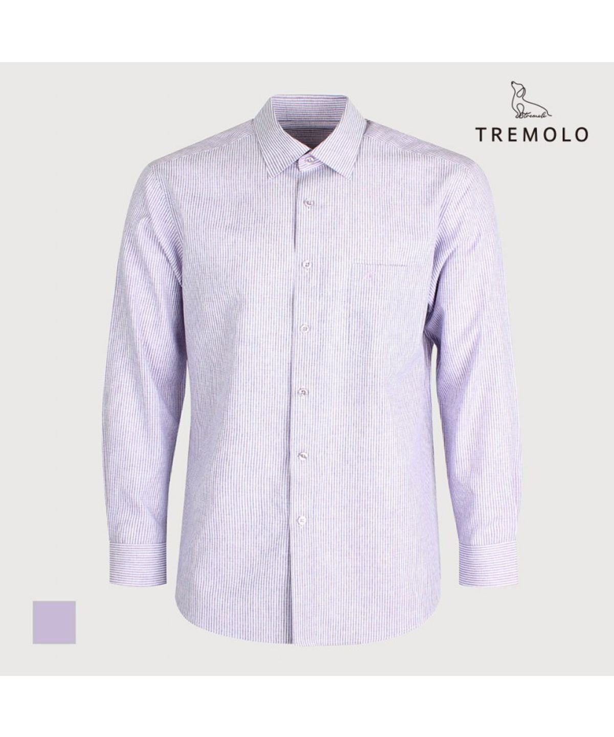 트레몰로(TREMOLO) 솔리드라이크 D셔츠_TGBTL3S1421