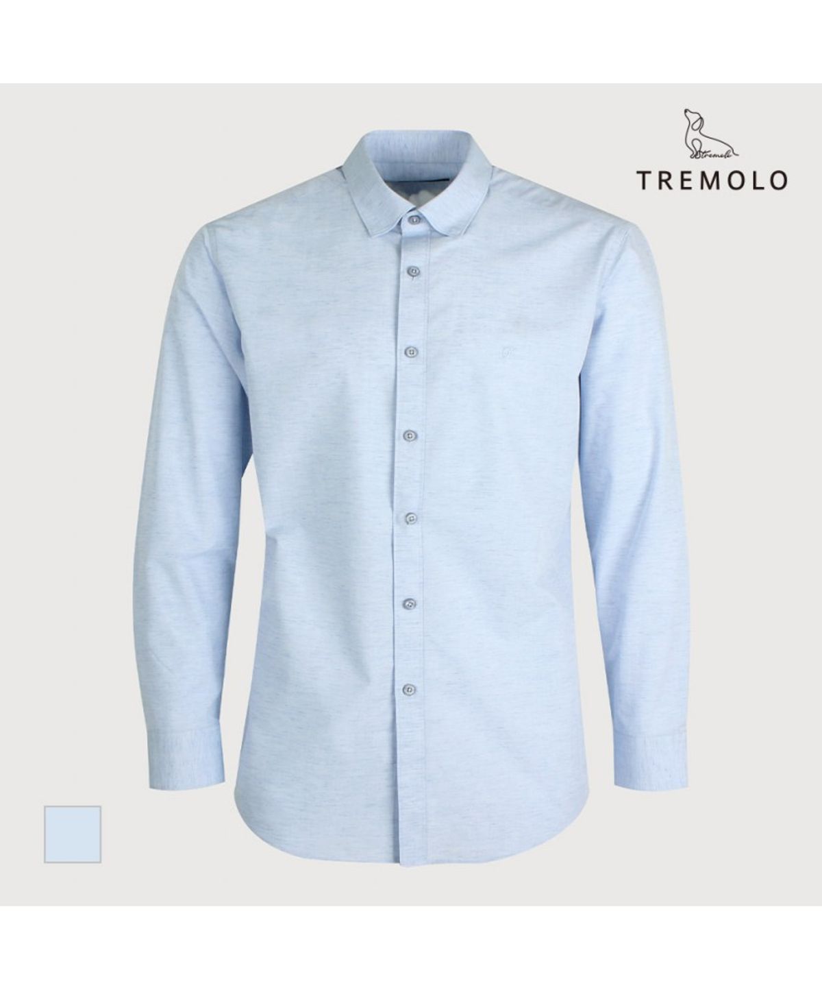 트레몰로(TREMOLO) 솔리드라이크 D셔츠_TGNTL3S1431