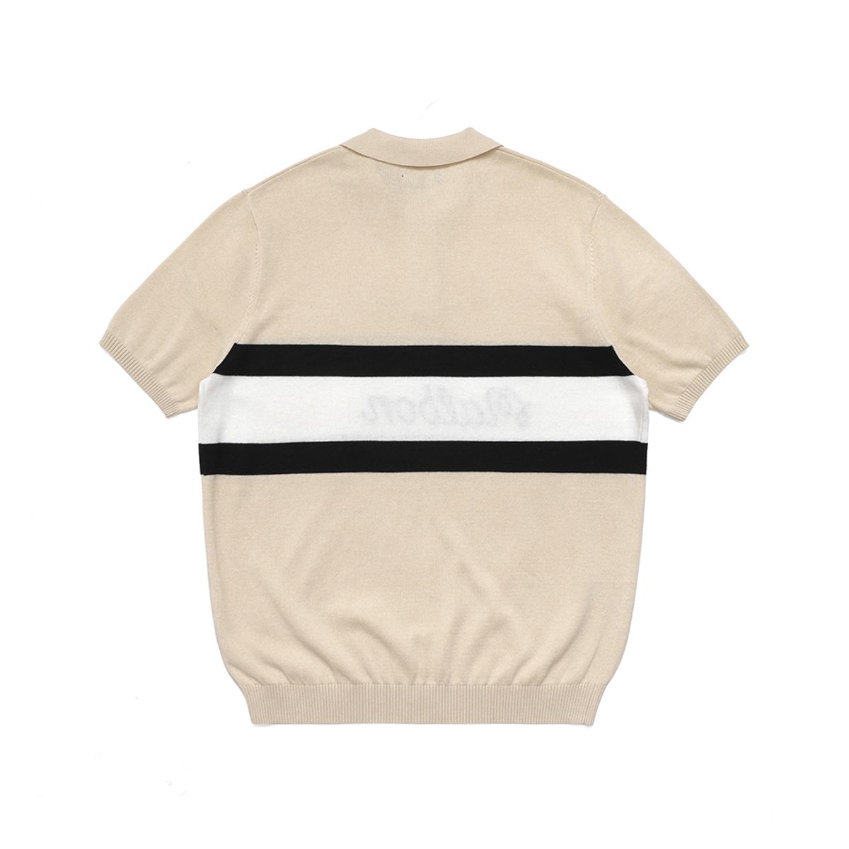 말본 골프(MALBON GOLF) [LEGACY Collection] Oaks 니트 폴로 티셔츠 BEIGE