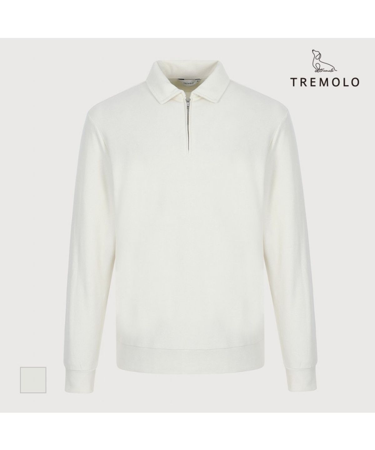 트레몰로(TREMOLO) Y에리 집업형 티셔츠_TRHAL5SC581