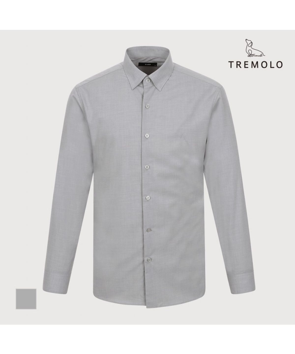 트레몰로(TREMOLO) 솔리드 D셔츠_TGNTL4YC441