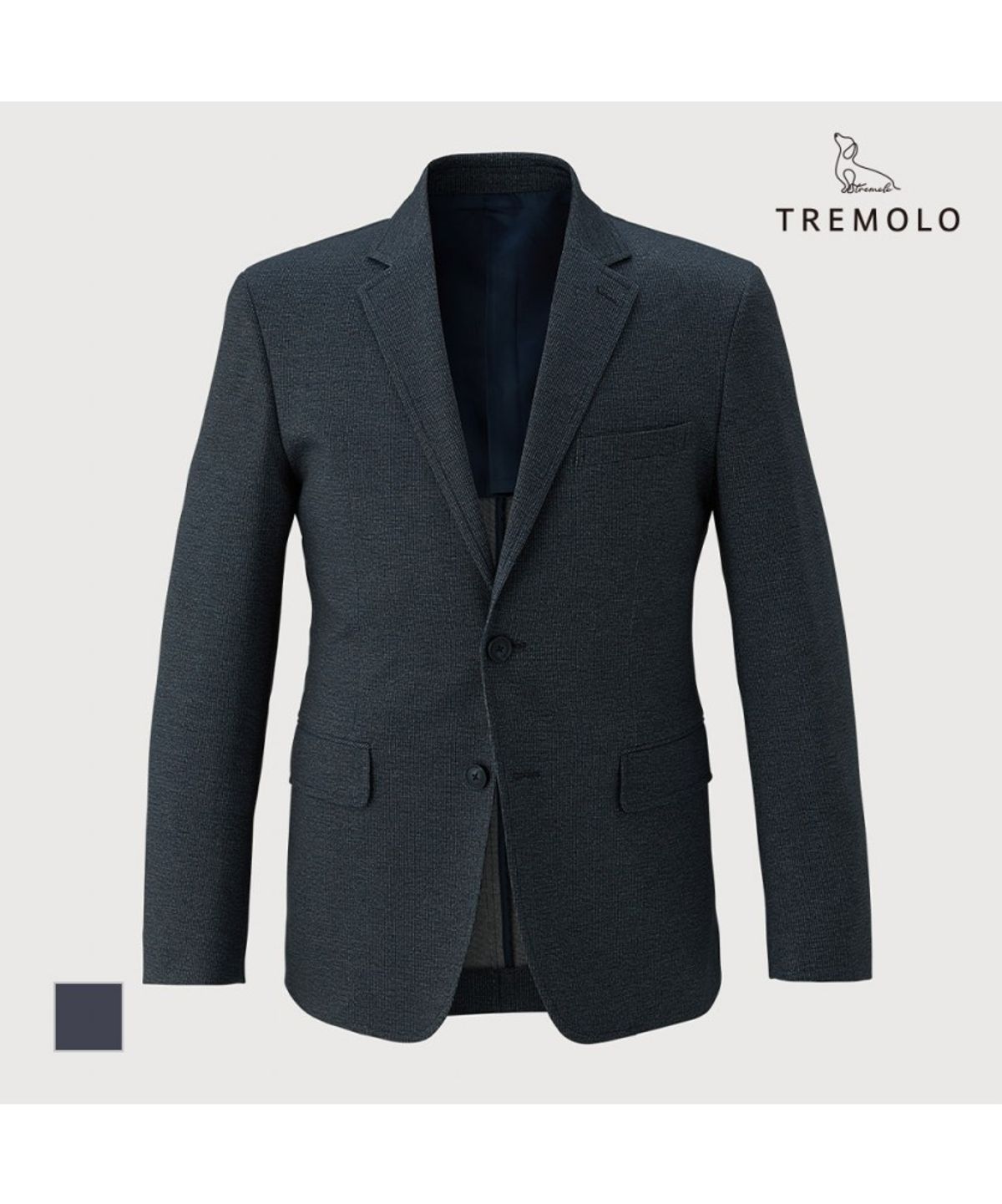 트레몰로(TREMOLO) 저지 네이비 프린트 셋업_TRNFAYYC411