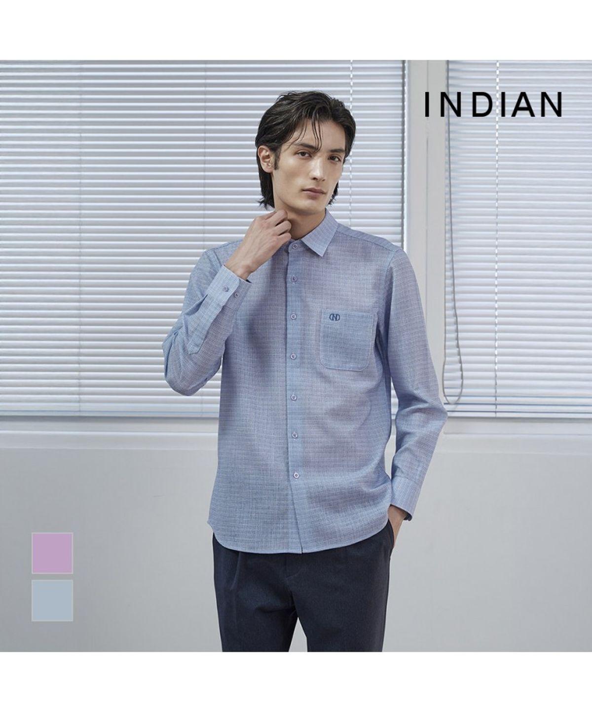 인디안(INDIAN) 솔리드라이크 프린트_MIENL6S2101