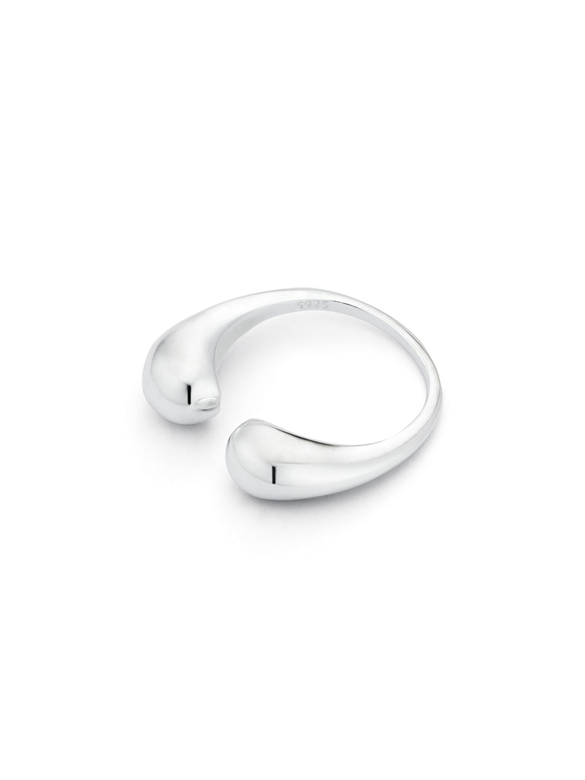 이너프(ENUFF) (silver 925) Connected ball ring