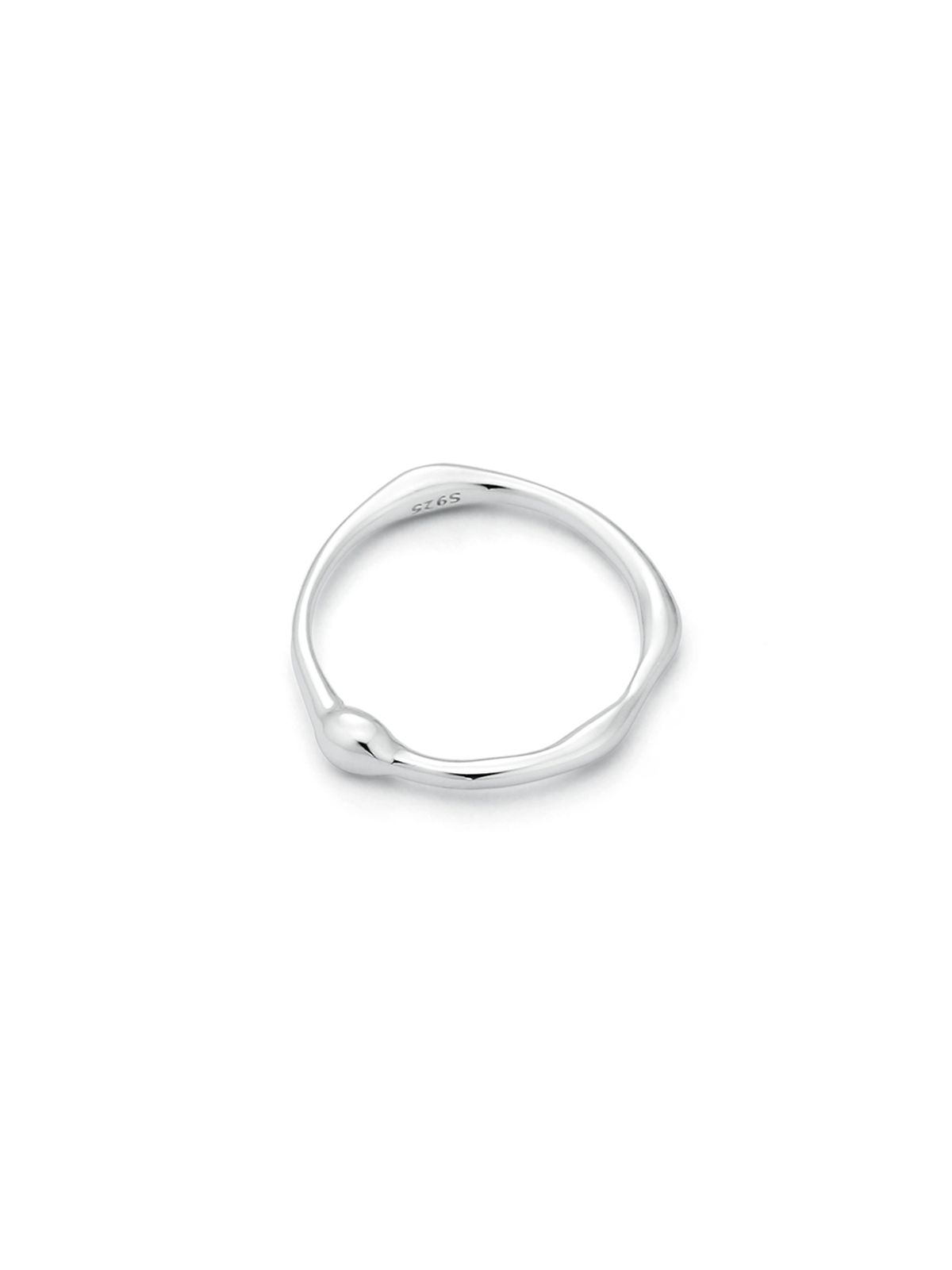 이너프(ENUFF) (silver 925) Natural slim ring