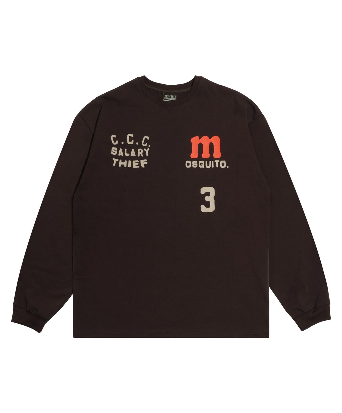 퍼츠(POTS) SALARY THIEF LONG SLEEVE [BROWN]