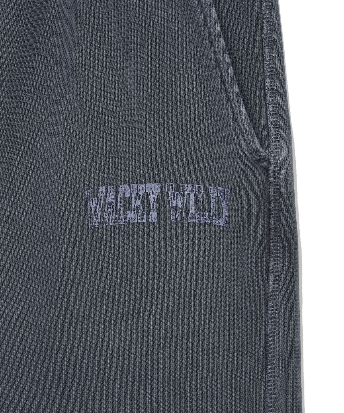 와키윌리(WACKY WILLY) 피그먼트 스웻 숏팬츠 네이비