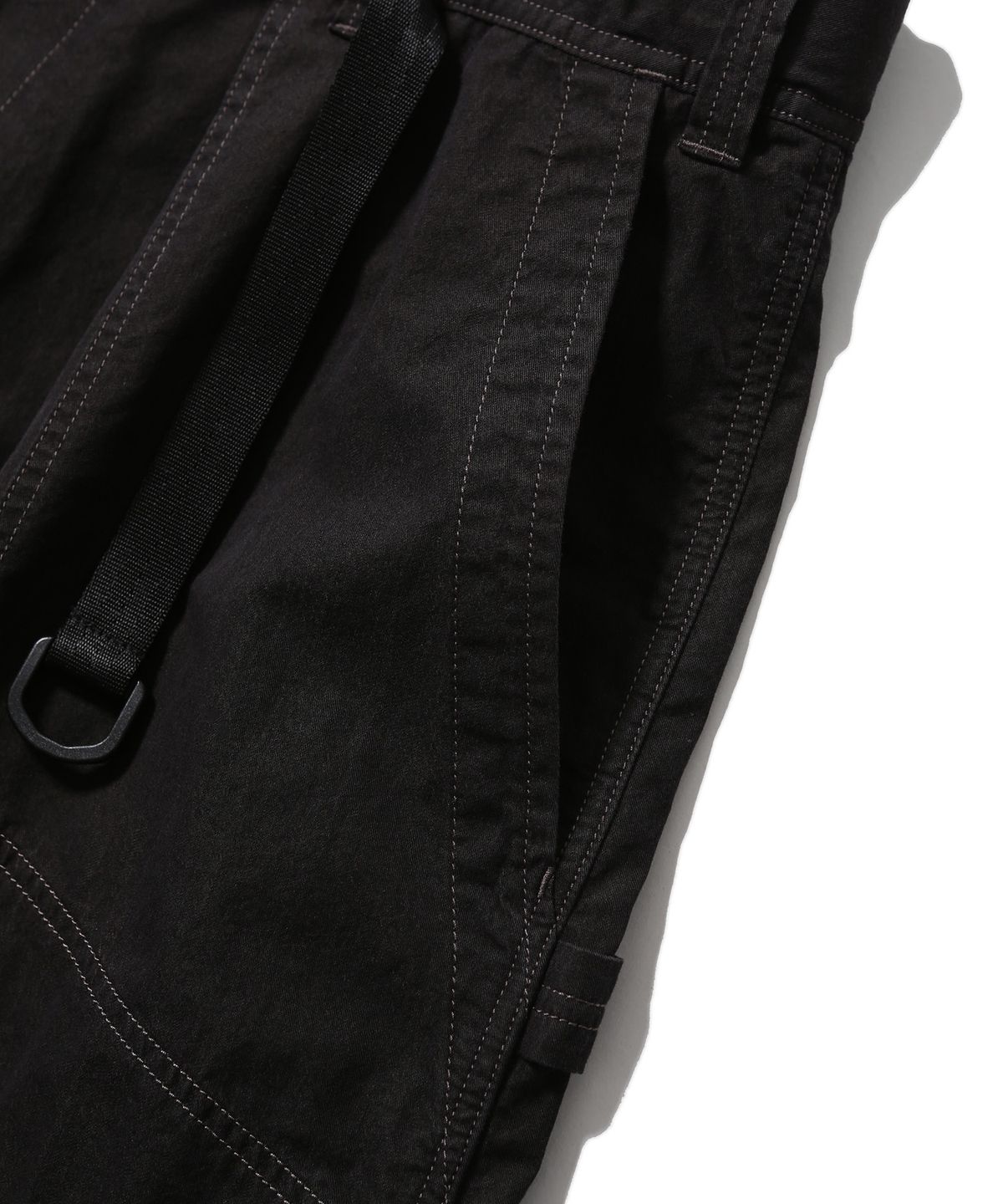휴머러스 어카운트(HUMOROUS ACCOUNT) BAKER SHORTS / BURNT BLACK