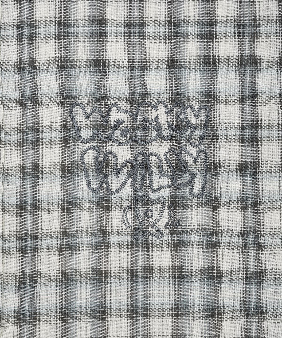 와키윌리(WACKY WILLY) 베이직 체크 긴팔셔츠 민트