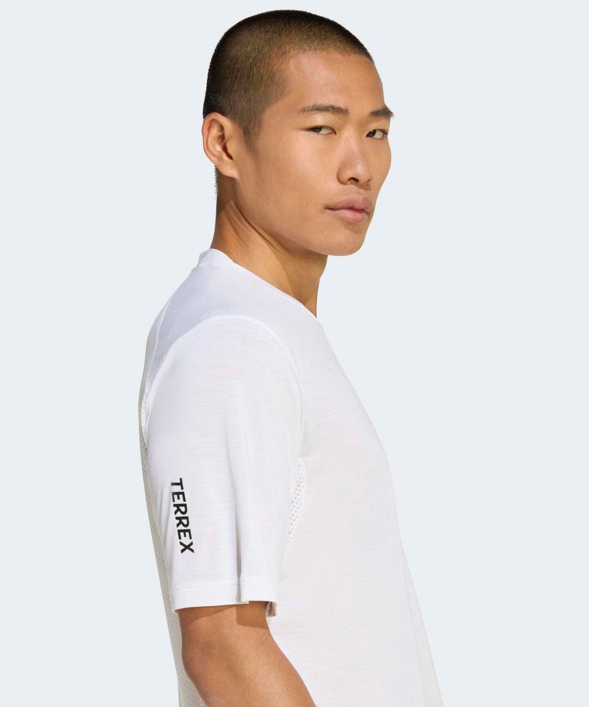 아디다스(ADIDAS) 테렉스 엑스페리어 클라이마쿨+ 티셔츠 - 화이트 / KD4848
