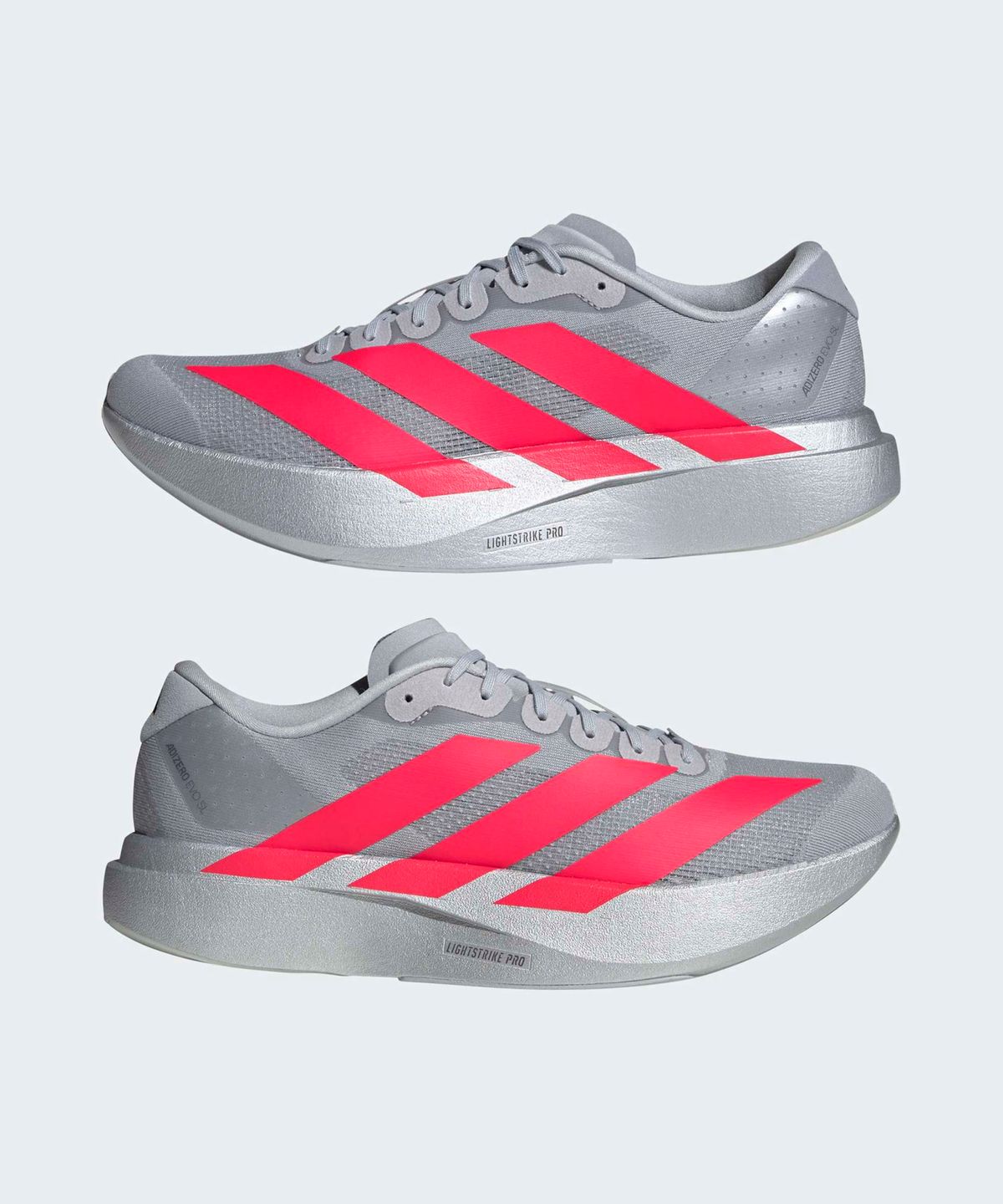 아디다스(ADIDAS) 아디제로 EVO SL M - 실버메탈릭:루시드레드 / KI3381