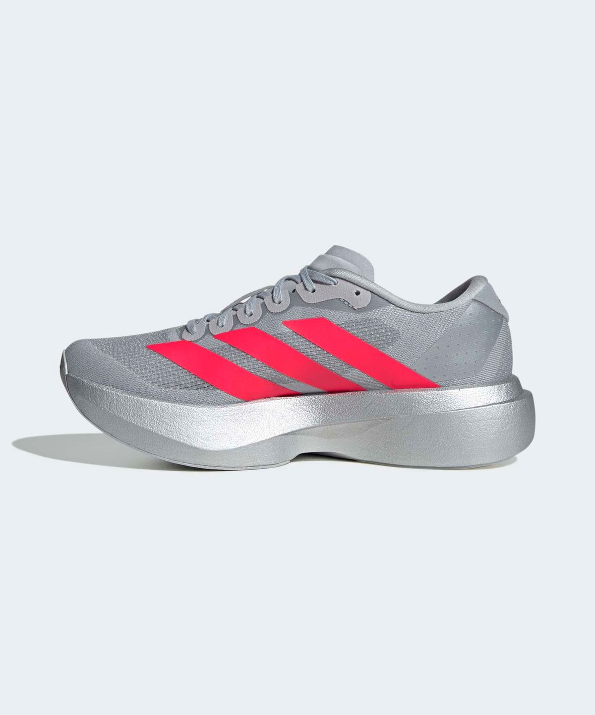 아디다스(ADIDAS) 아디제로 EVO SL W - 실버메탈릭:루시드레드 / KI3383