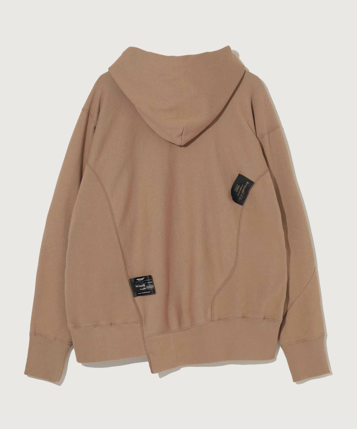 챔피온(CHAMPION) 챔피온 X 언더커버 리버스위브 후드 티셔츠 Beige