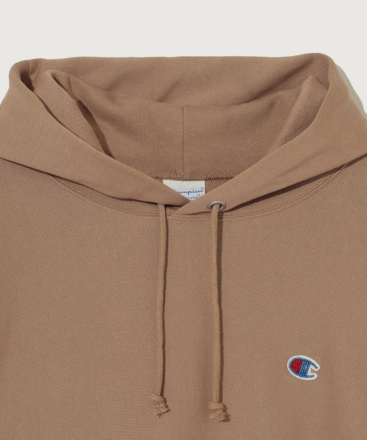 챔피온(CHAMPION) 챔피온 X 언더커버 리버스위브 후드 티셔츠 Beige
