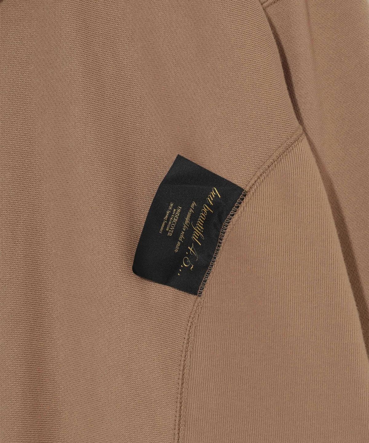 챔피온(CHAMPION) 챔피온 X 언더커버 리버스위브 후드 티셔츠 Beige