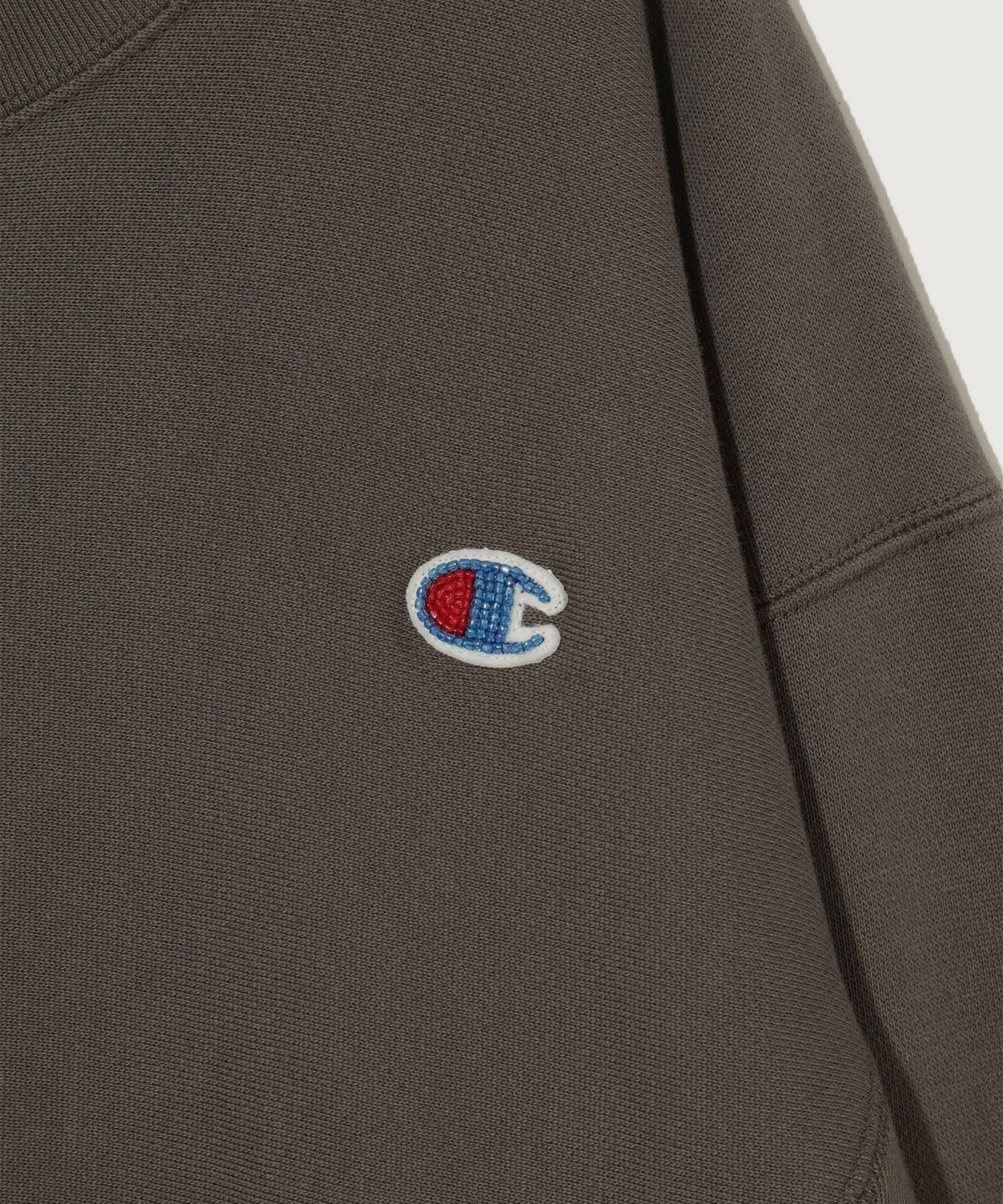 챔피온(CHAMPION) 챔피온 X 언더커버 리버스위브 크루넥 스웨트셔츠 Olive Drab