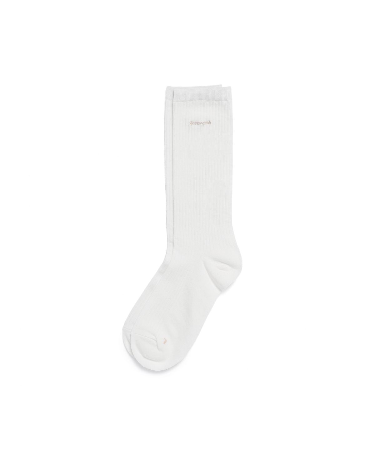 스노우피크 어패럴(SNOWPEAK APPAREL) 여성 로제 장목 삭스 (S26ZWFSO87) Off White