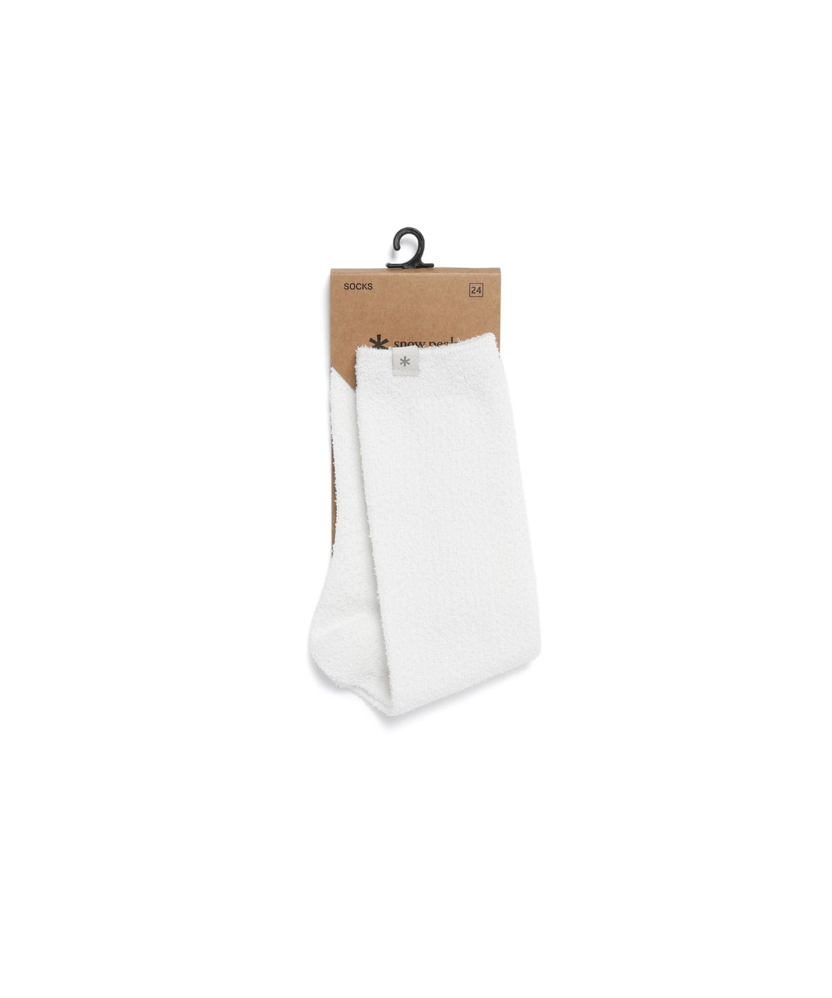 스노우피크 어패럴(SNOWPEAK APPAREL) 여성 코지 장목 삭스 (S26ZWFSO86) Off White