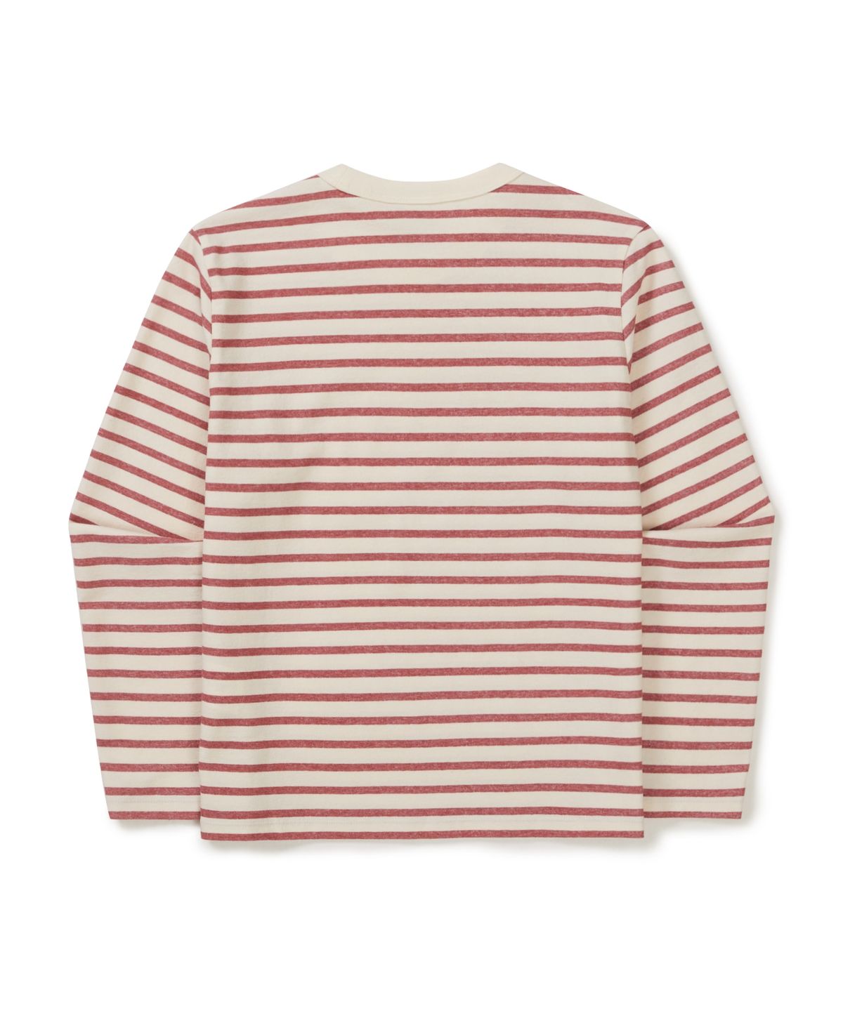 스노우피크 어패럴(SNOWPEAK APPAREL) 소로나 여성 스트라이프 긴팔 티셔츠 (S26SWFTL69) Red