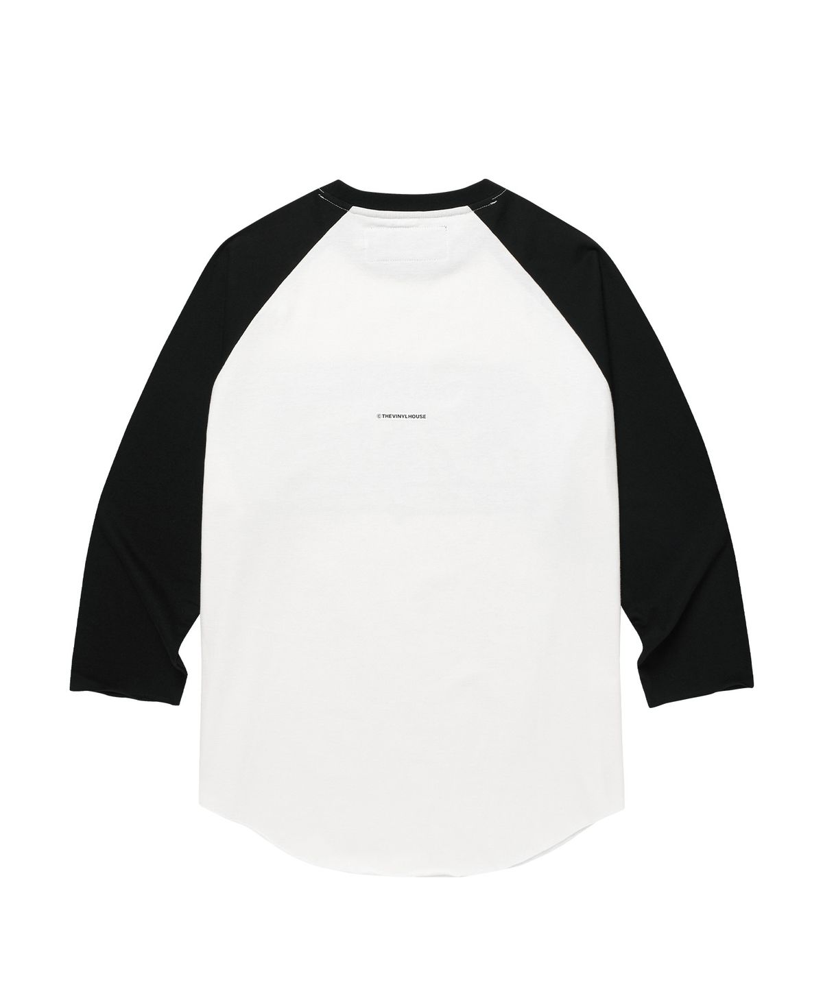 더바이닐하우스(THEVINYLHOUSE) COWBOY PICTOGRAM RAGLAN LS TEE WHITE