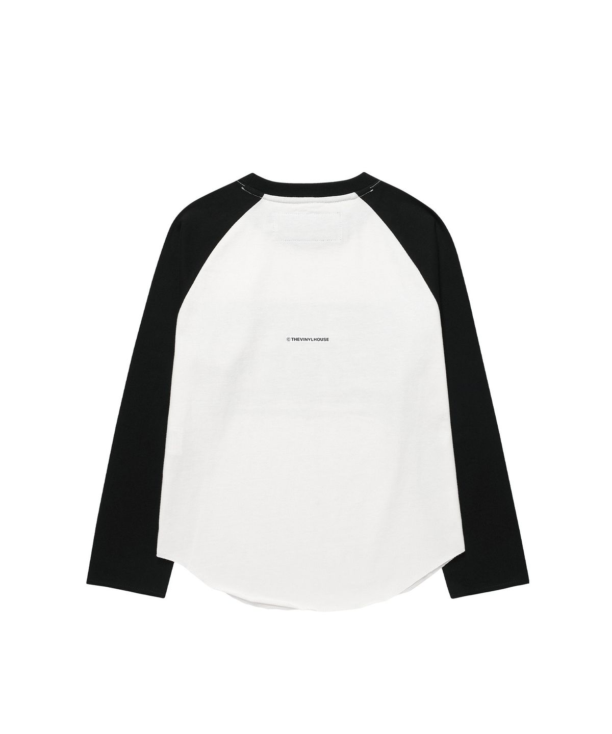 더바이닐하우스(THEVINYLHOUSE) COWBOY PICTOGRAM RAGLAN LS TEE WHITE