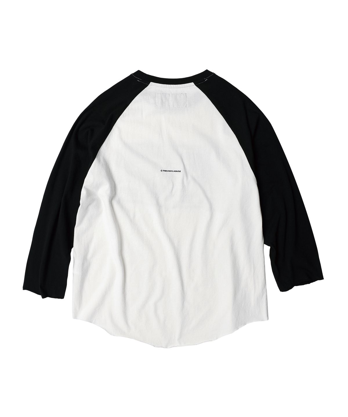 더바이닐하우스(THEVINYLHOUSE) COWBOY PICTOGRAM RAGLAN LS TEE WHITE