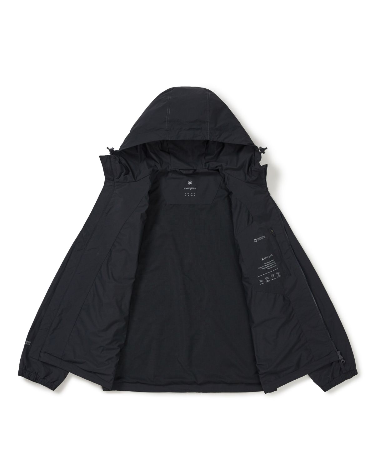 스노우피크 어패럴(SNOWPEAK APPAREL) 경량 타슬란 윈드스토퍼 후드 바람막이 (S26SMPJK02) Navy
