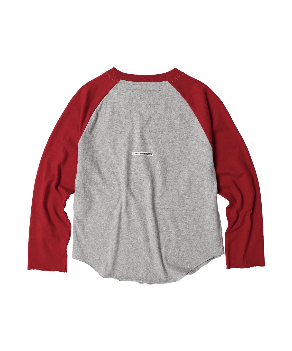 더바이닐하우스(THEVINYLHOUSE) COWBOY PICTOGRAM RAGLAN LS TEE RED