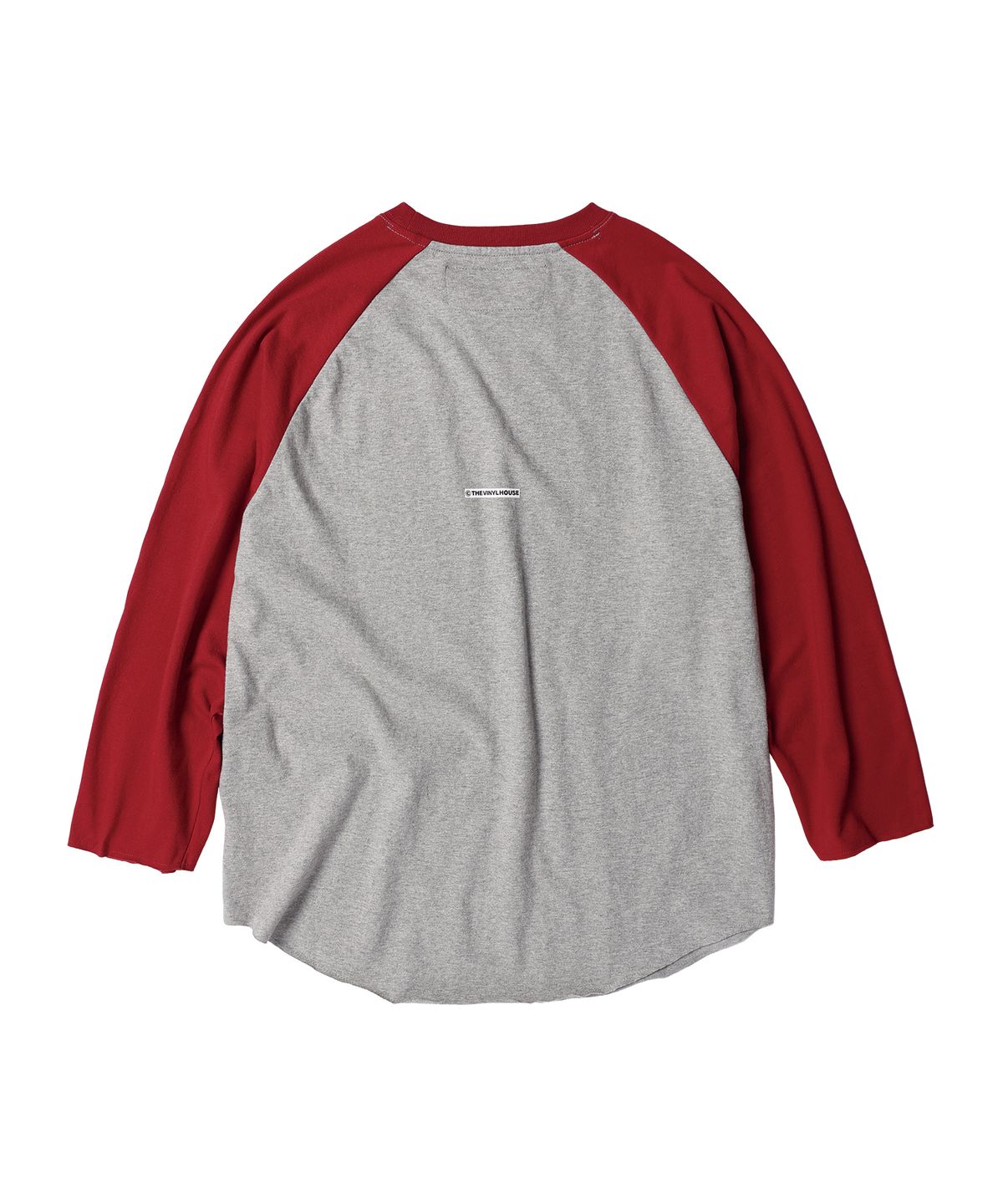 더바이닐하우스(THEVINYLHOUSE) COWBOY PICTOGRAM RAGLAN LS TEE RED