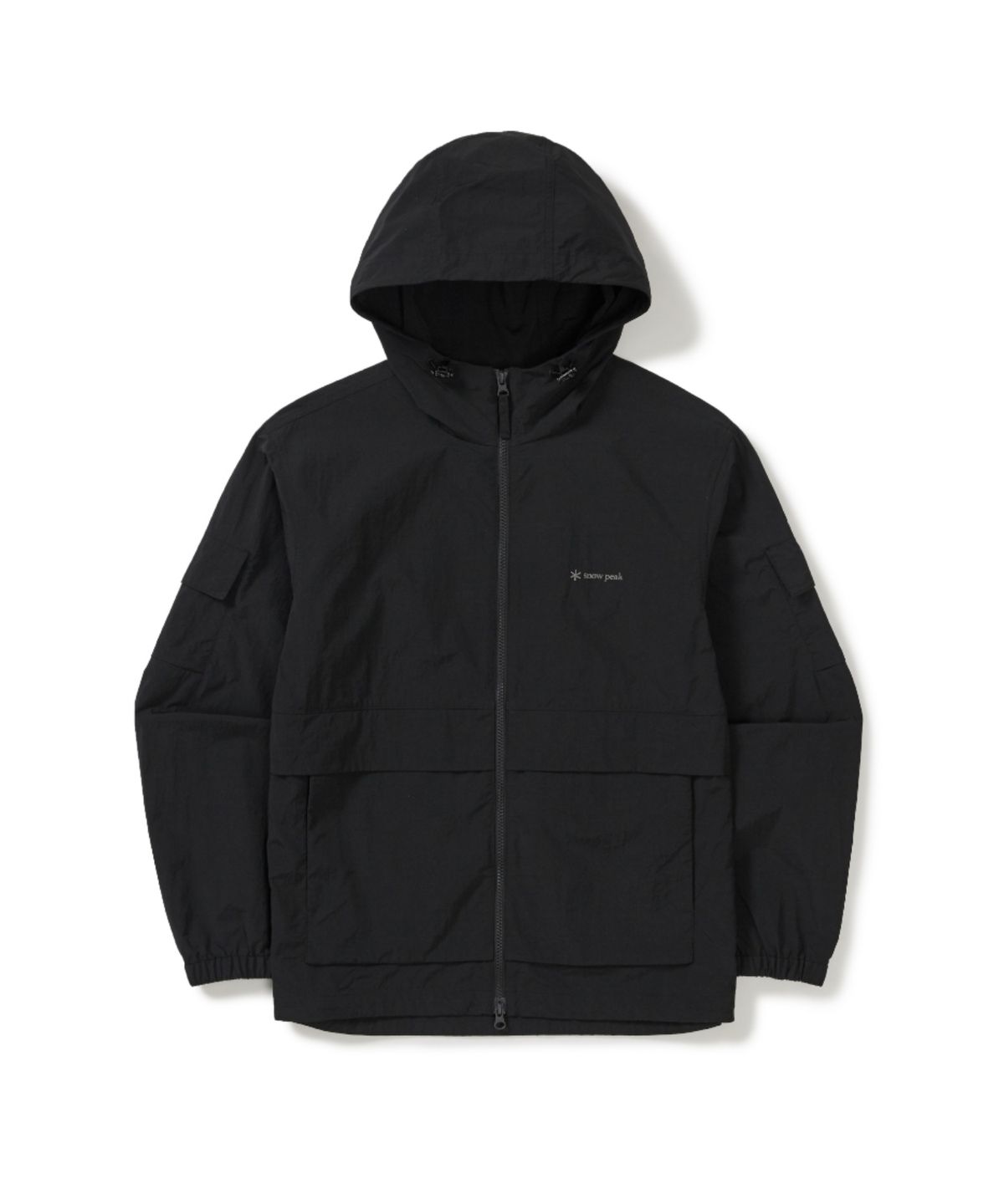 스노우피크 어패럴(SNOWPEAK APPAREL) 타슬란 포켓 바람막이 (S26MMLWB50) Black