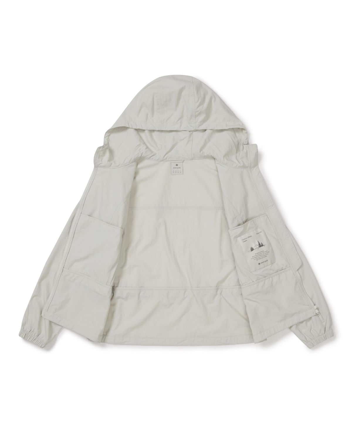 스노우피크 어패럴(SNOWPEAK APPAREL) 타슬란 여성 바람막이 (S26MWLWB51) Light Beige