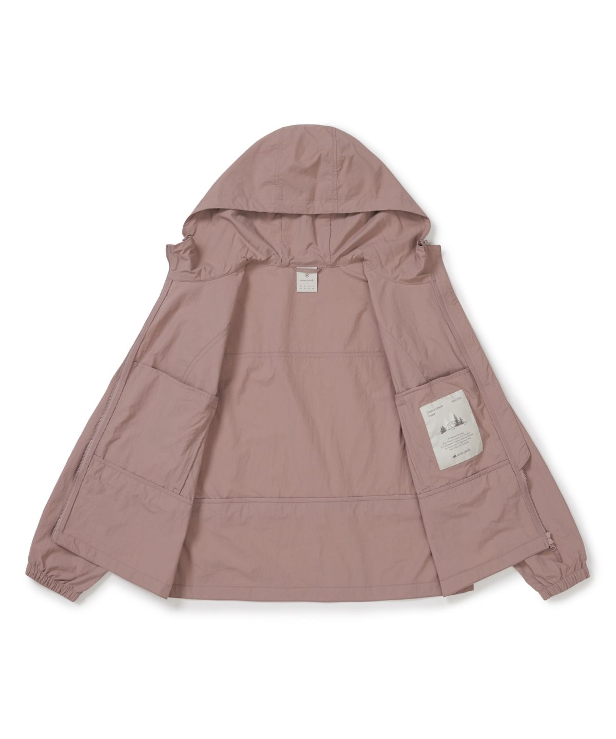 스노우피크 어패럴(SNOWPEAK APPAREL) 타슬란 여성 바람막이 (S26MWLWB51) Deep Pink