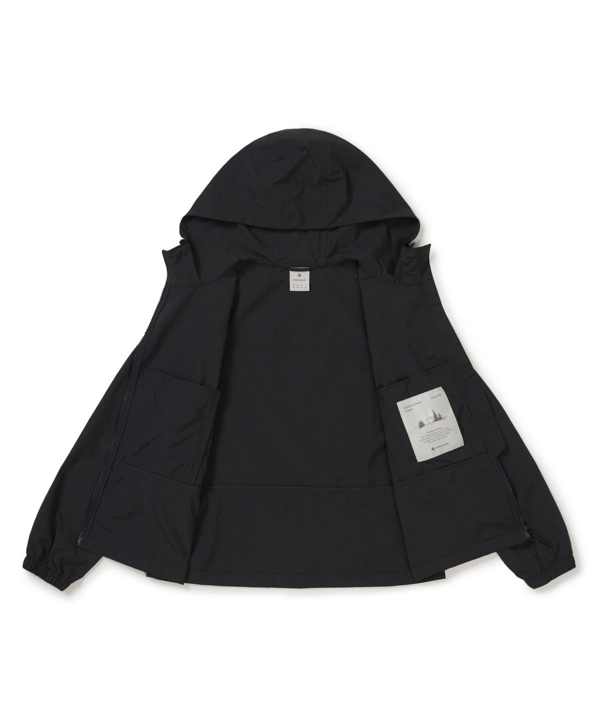 스노우피크 어패럴(SNOWPEAK APPAREL) 타슬란 여성 바람막이 (S26MWLWB51) Charcoal