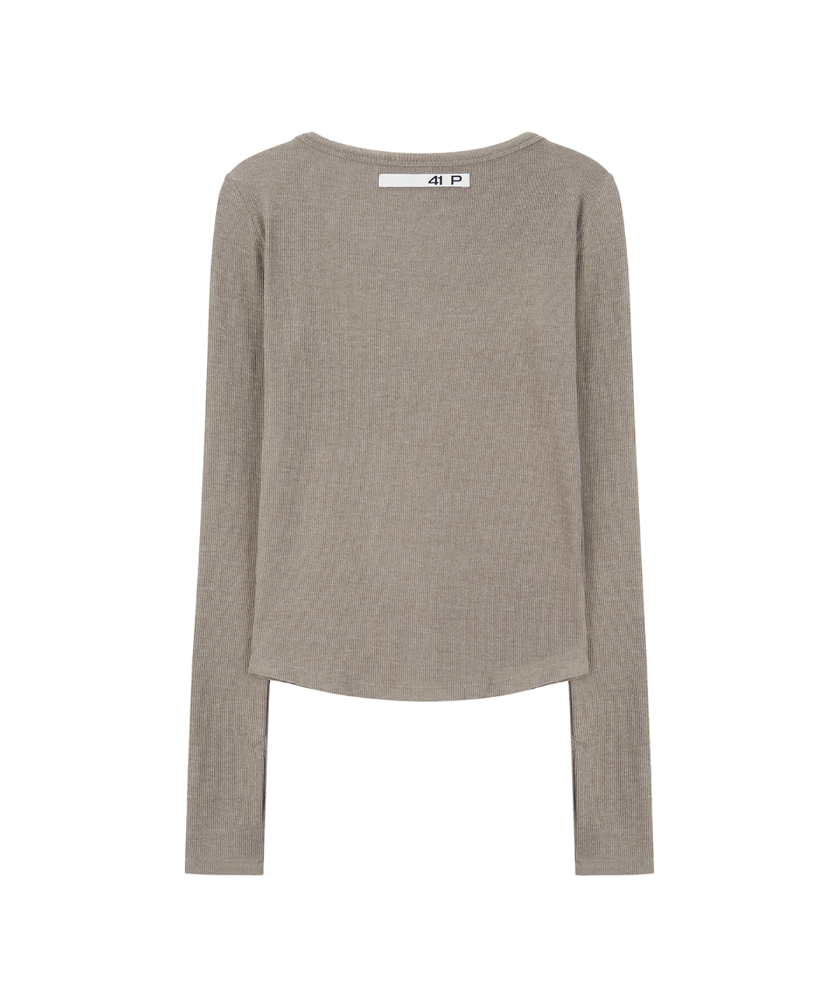 사일프레이(41PRAY) Long-Sleeve Button Cardigan / Mocha