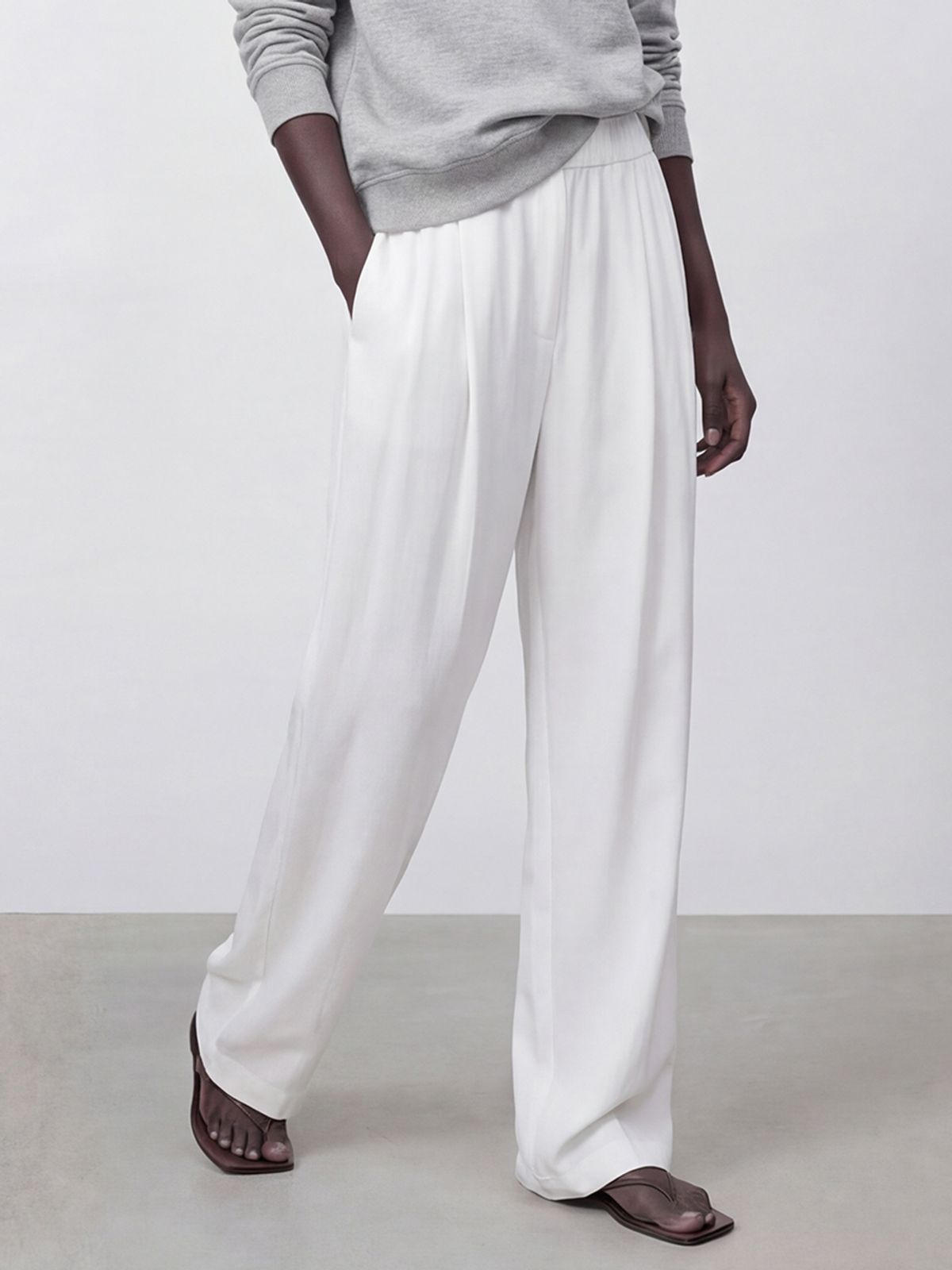 아쿠드(ACUD) Barrel Bending Pants _White