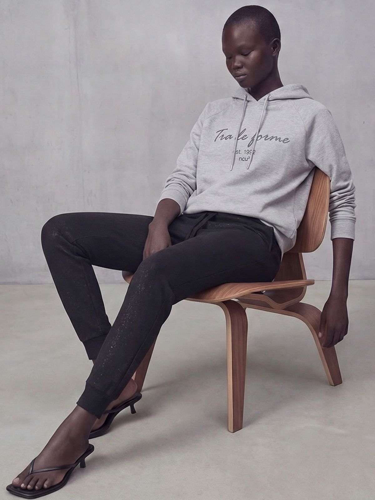 아쿠드(ACUD) Forme Hoodie Sweatshirt _Grey