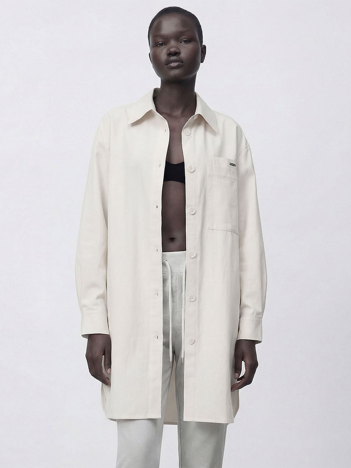 아쿠드(ACUD) Overfit Outer Shirt _Ivory