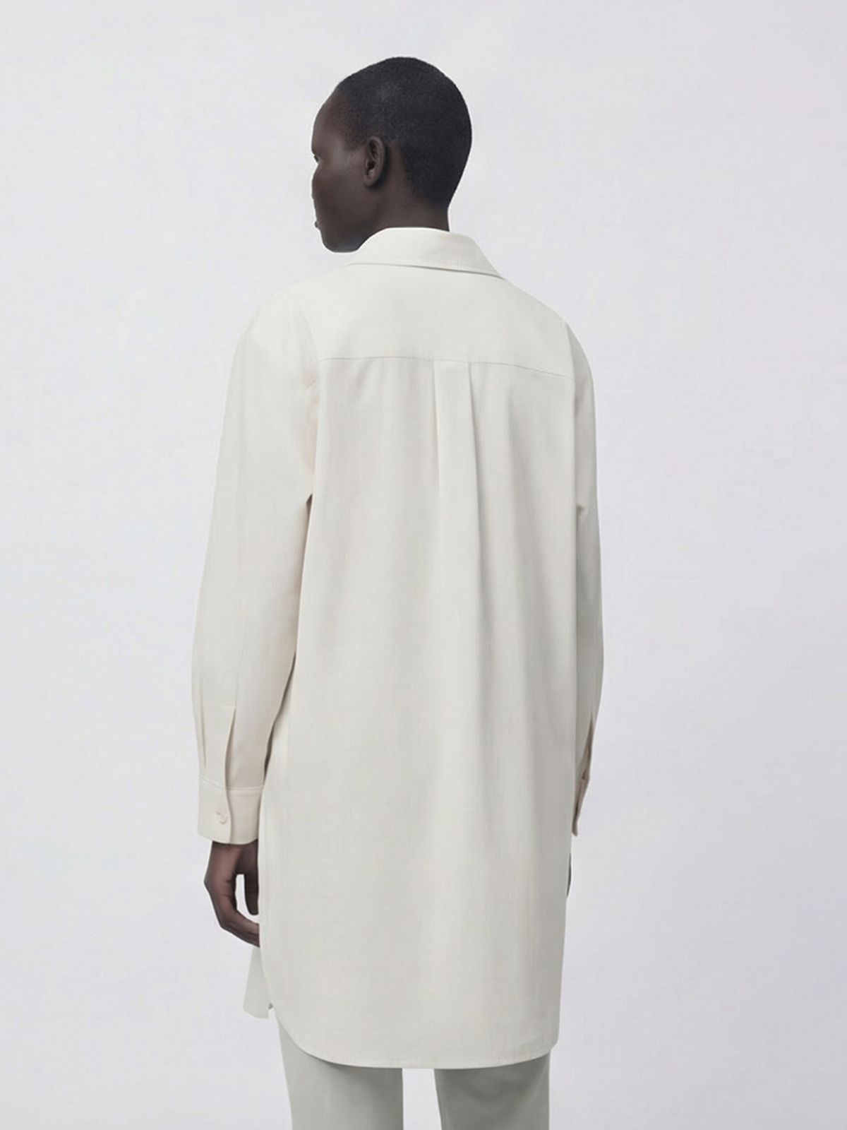아쿠드(ACUD) Overfit Outer Shirt _Ivory