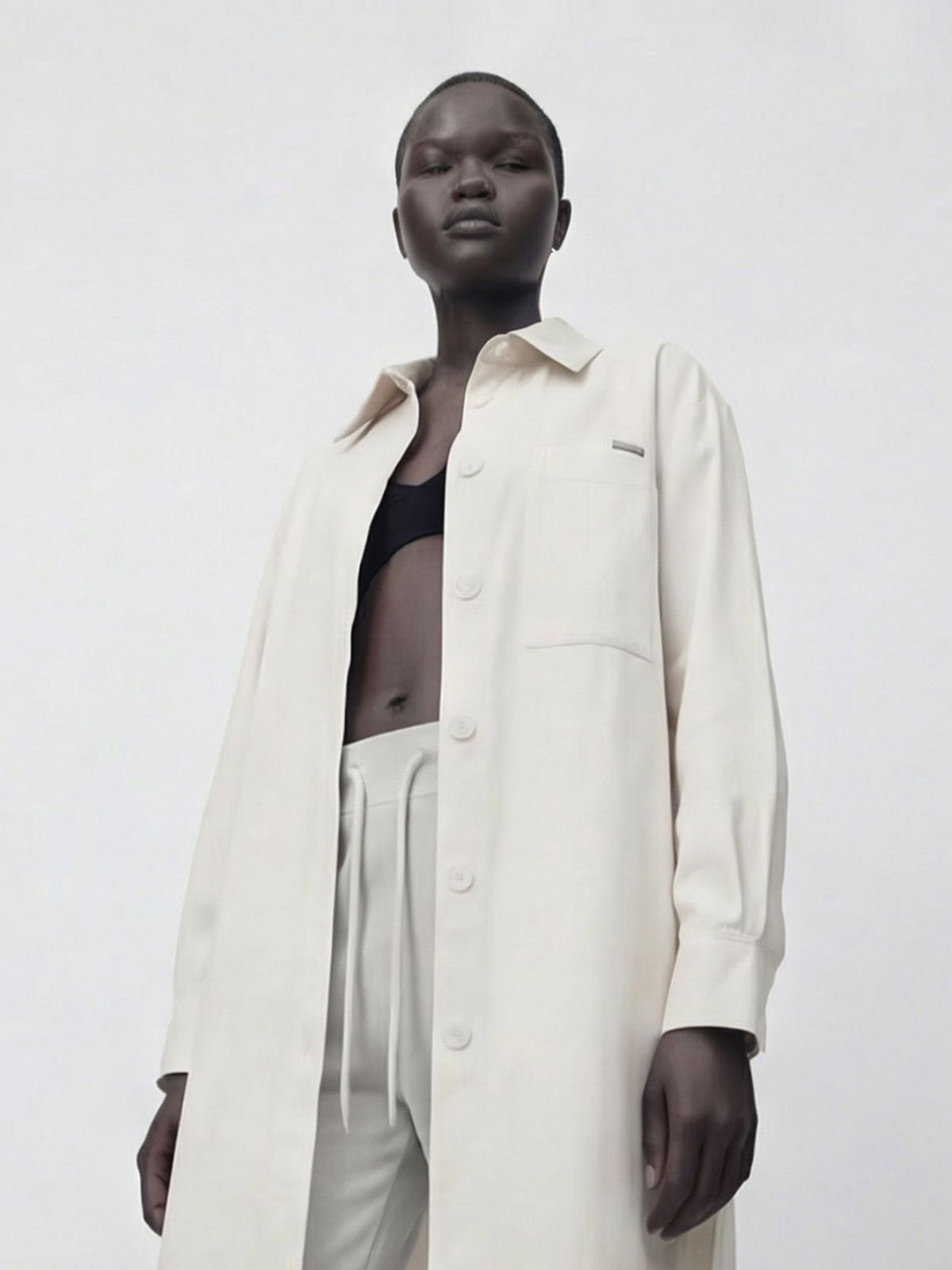 아쿠드(ACUD) Overfit Outer Shirt _Ivory
