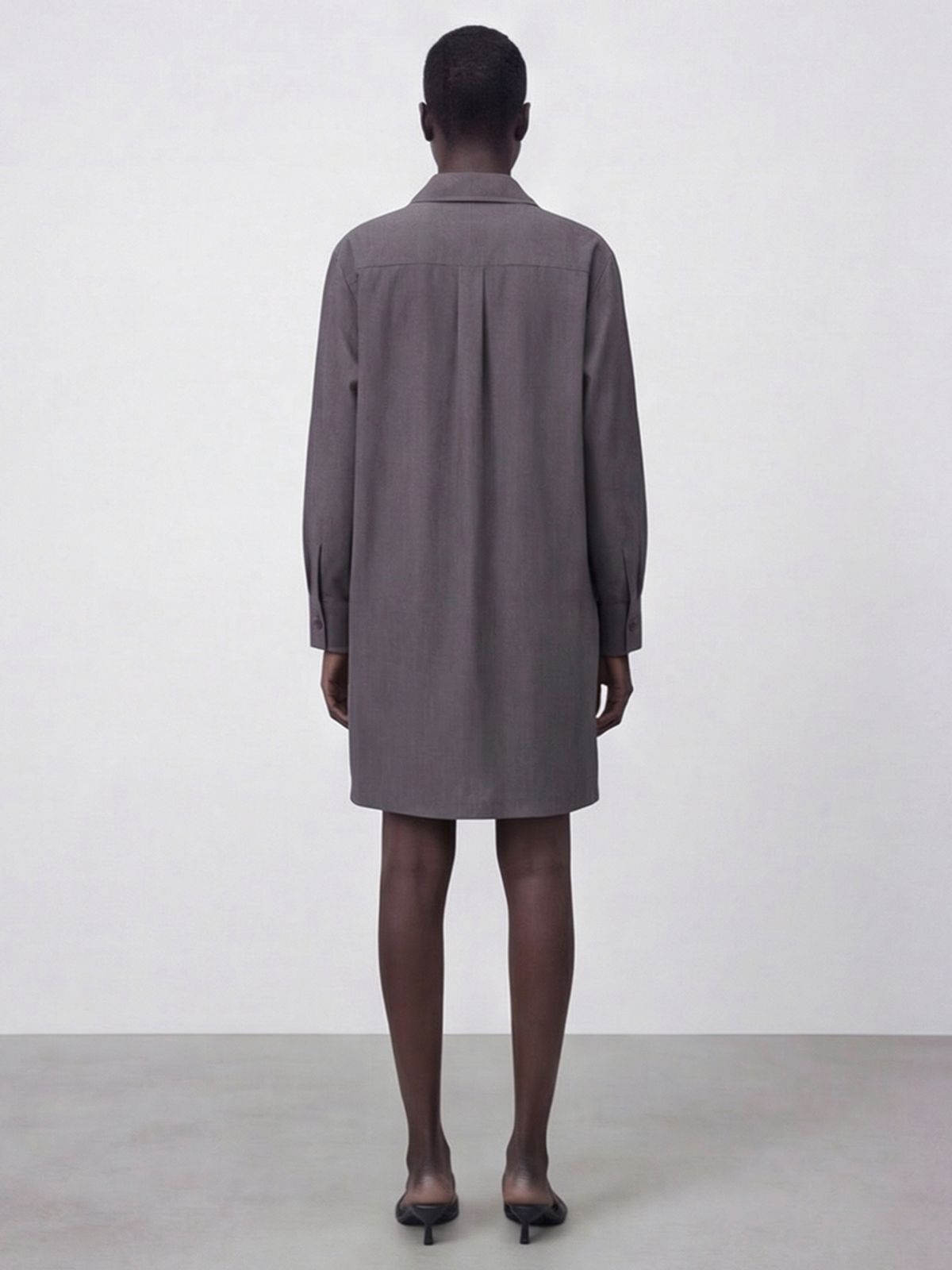 아쿠드(ACUD) Overfit Outer Shirt _Charcoal