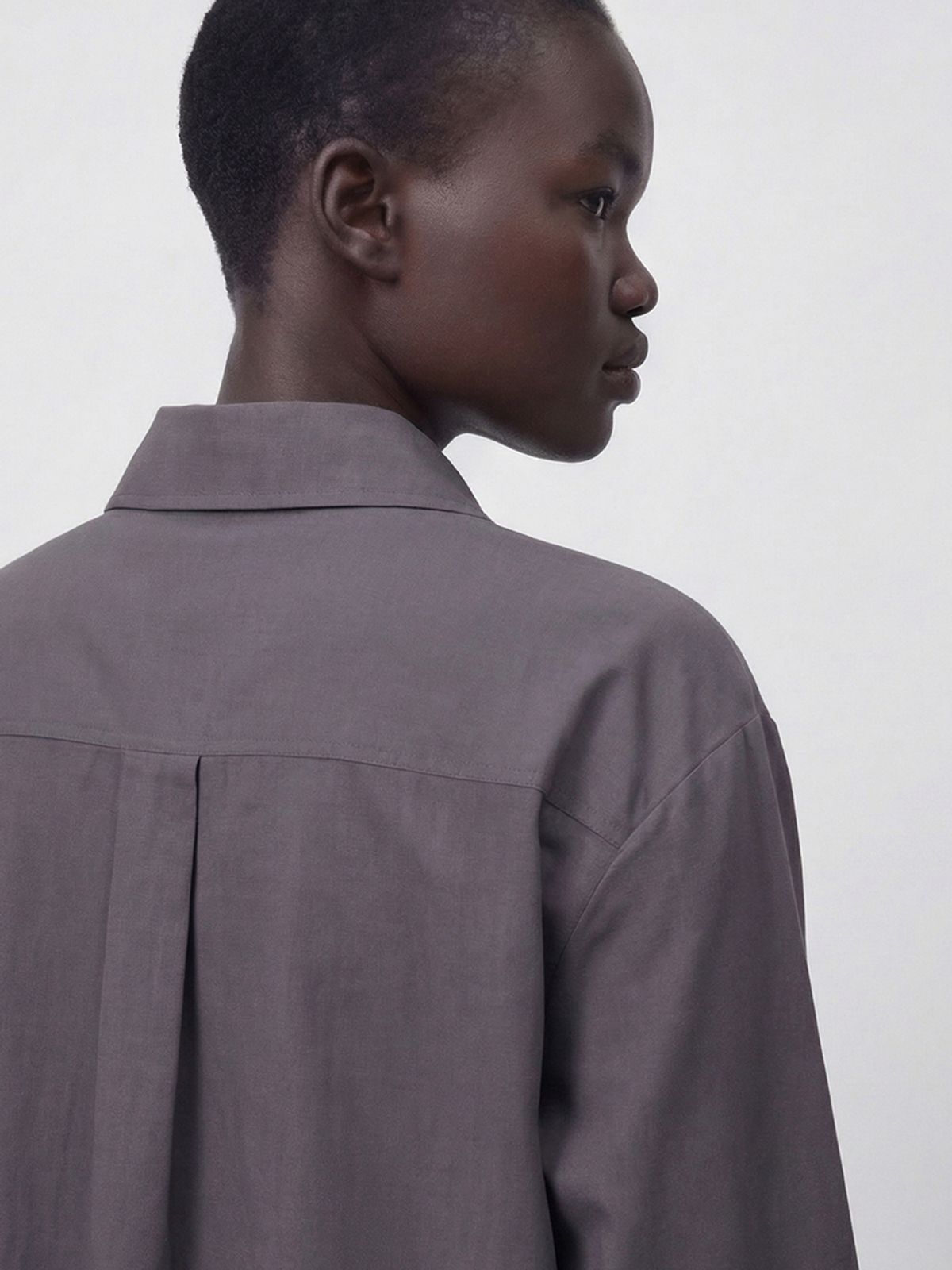 아쿠드(ACUD) Overfit Outer Shirt _Charcoal