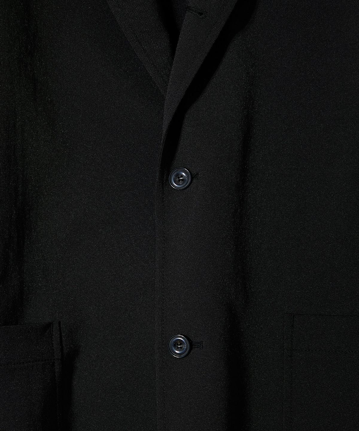 홀리선(HORLISUN) Aston High Twist Twill Sport Jacket Black