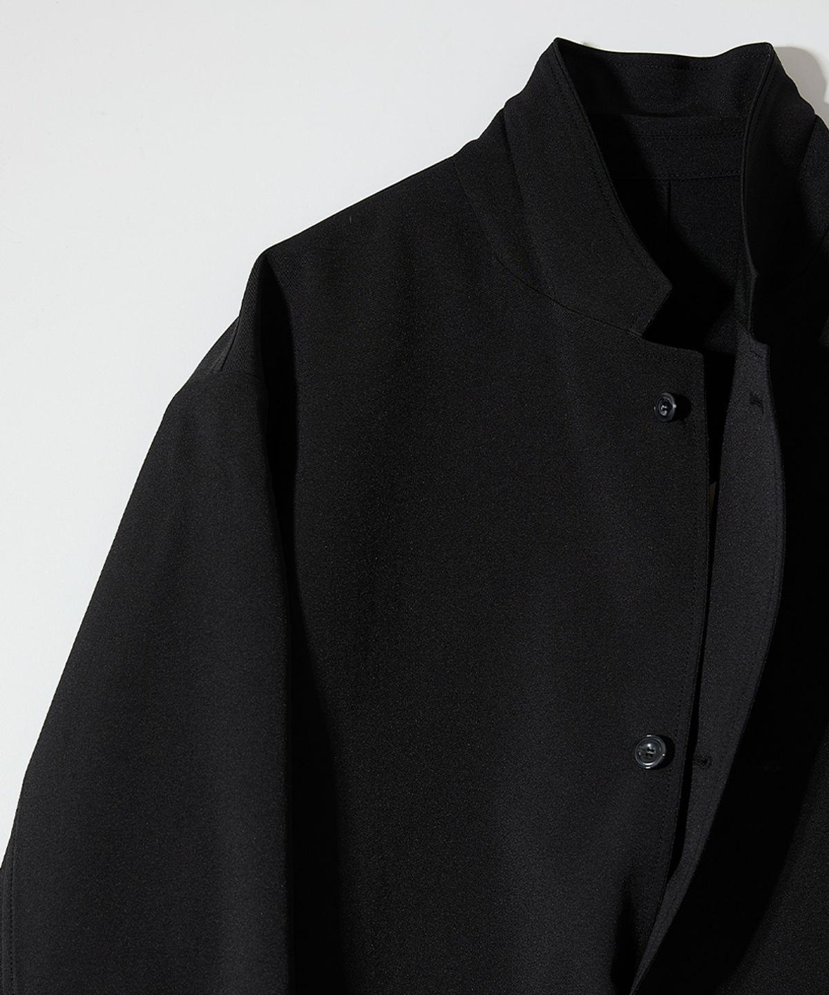 홀리선(HORLISUN) Aston High Twist Twill Sport Jacket Black