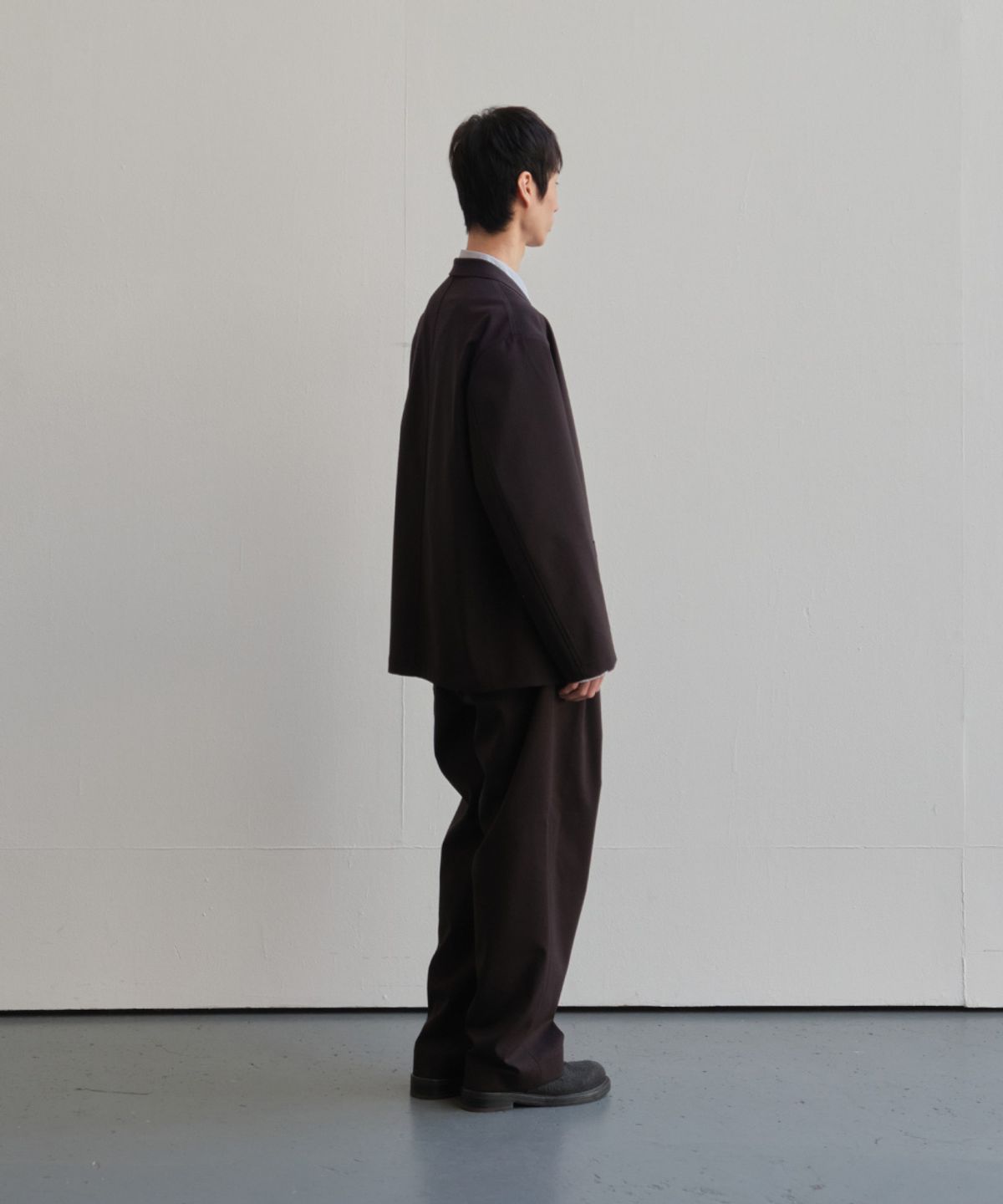 홀리선(HORLISUN) Aston High Twist Twill Sport Jacket Charcoal