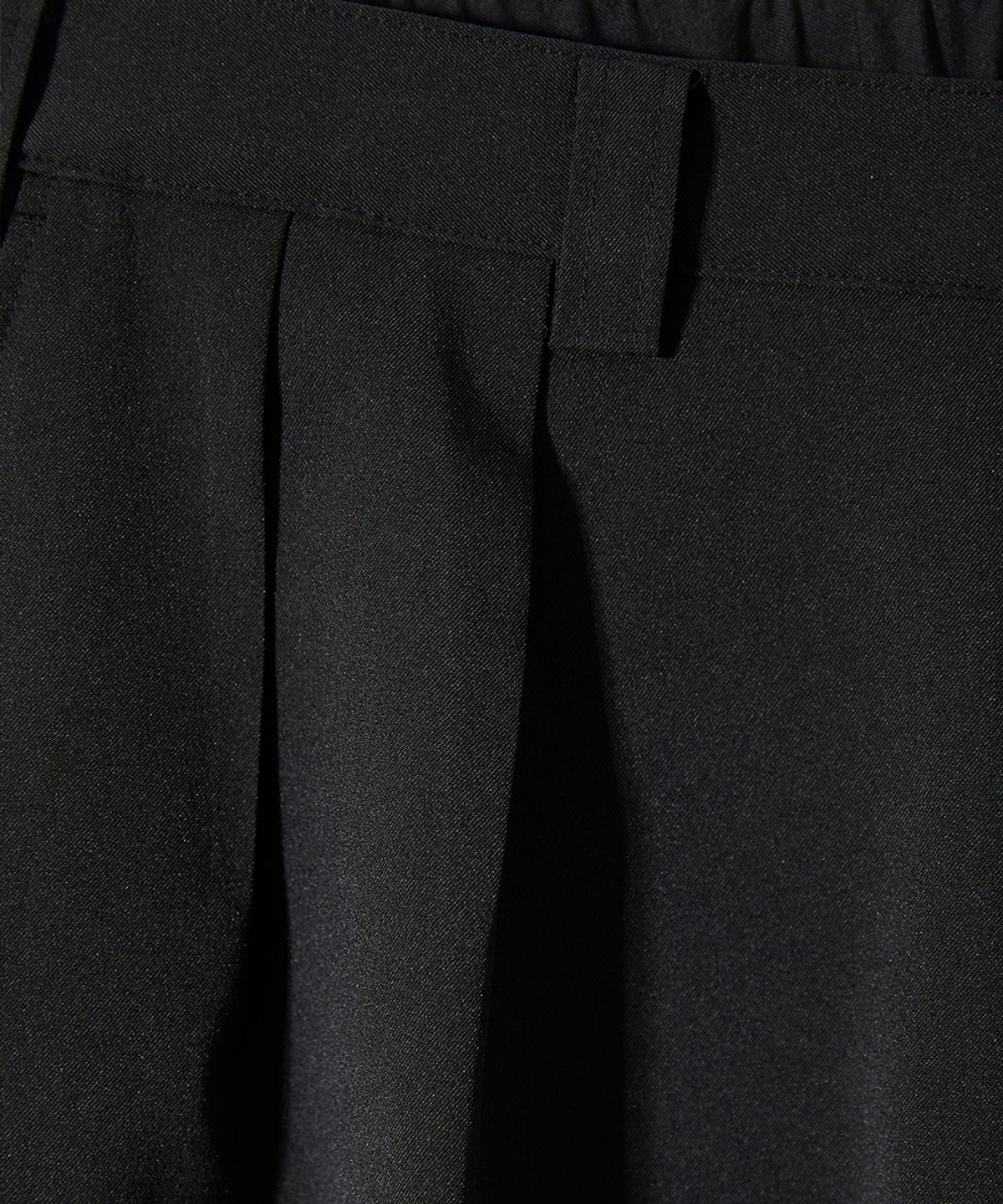 홀리선(HORLISUN) Aston High Twist Twill Sport Pants Black