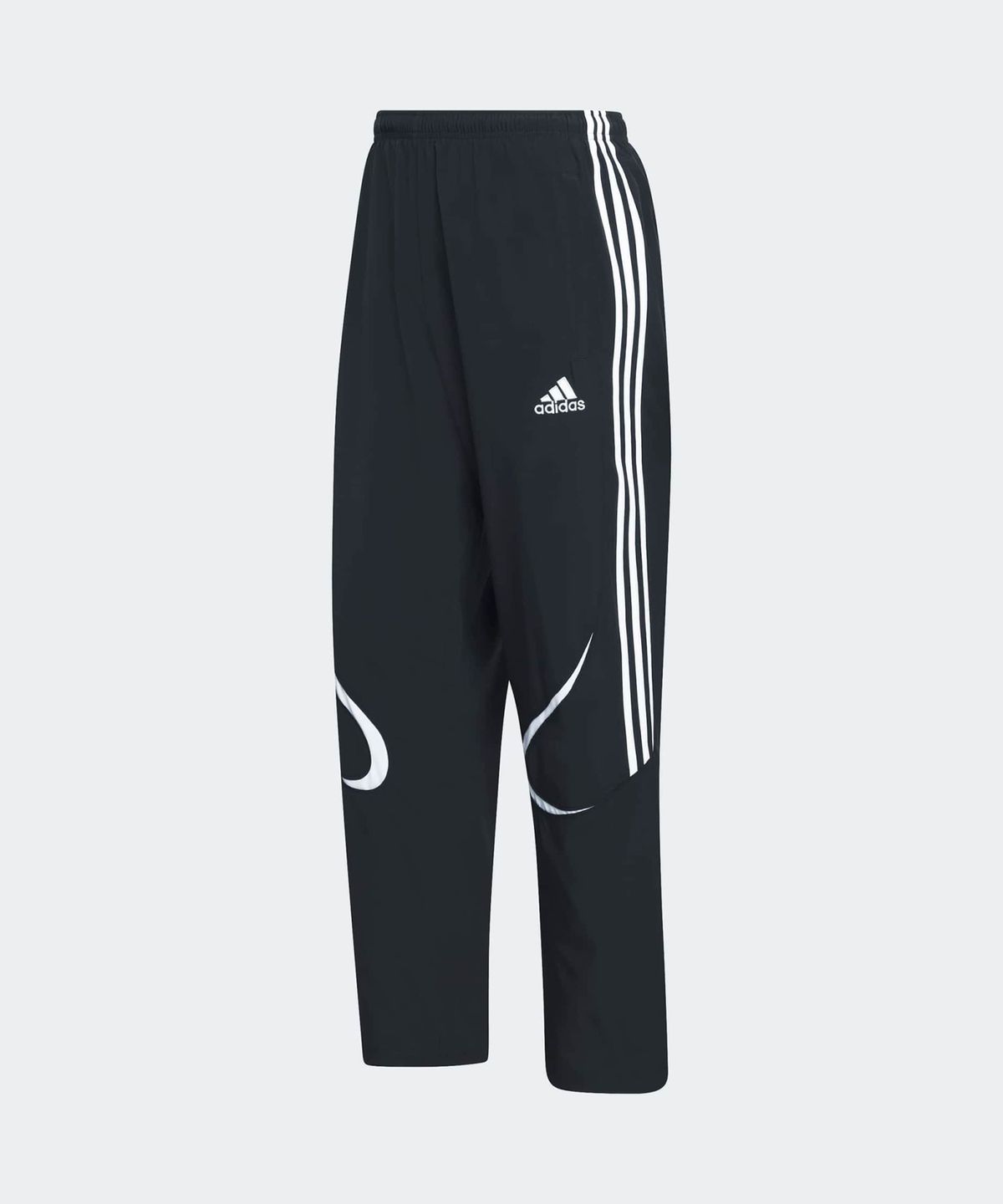아디다스(ADIDAS) 팀가이스트 아디컬러 트랙 팬츠 - 블랙:화이트 / KD5863