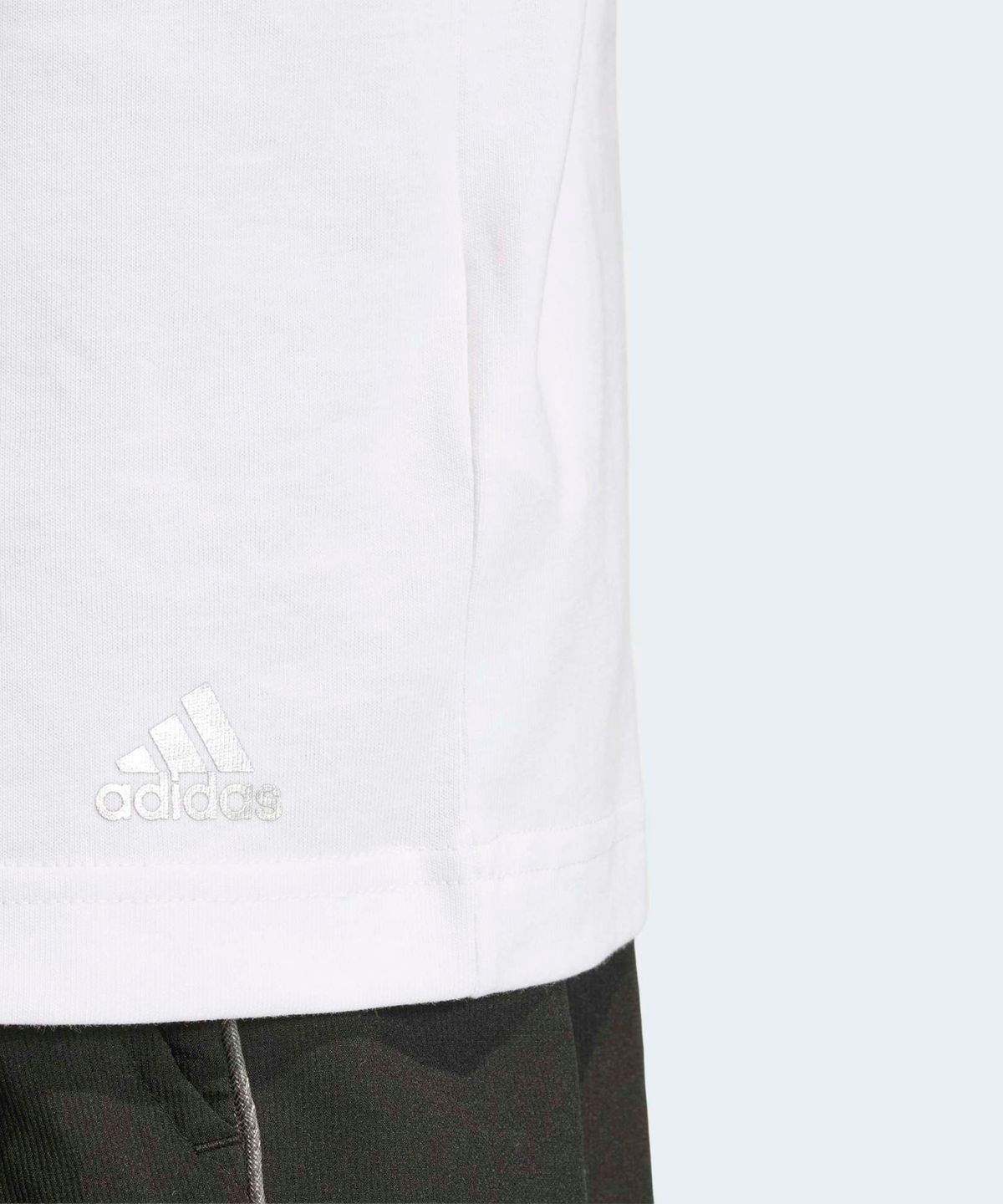 아디다스(ADIDAS) 쇼트 슬리브 F50 그래픽 티셔츠 - 화이트 / KE2674
