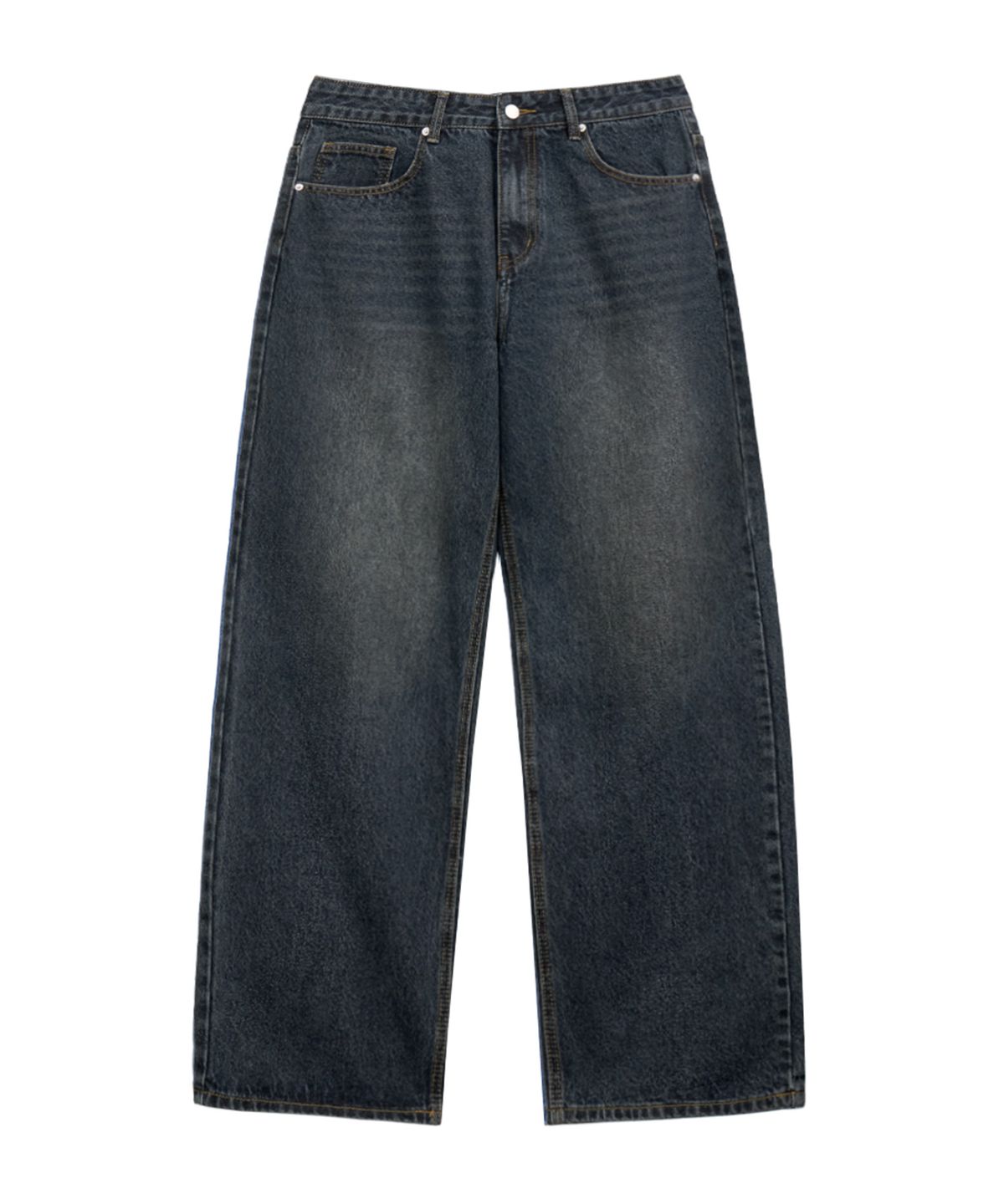 랜덤오프(RANDOMOFF) [Signature][UNISEX] BTB : WAVE WASHING JEANS [6 Color]