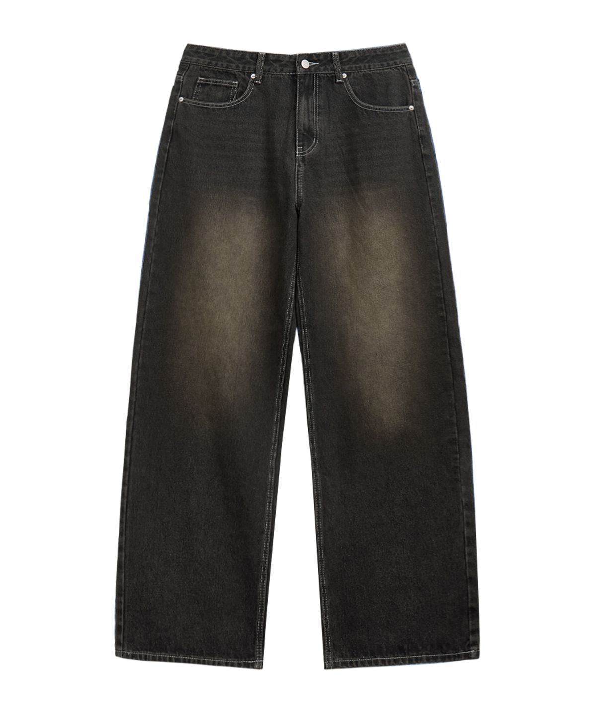 랜덤오프(RANDOMOFF) [Signature][UNISEX] BTB : WAVE WASHING JEANS [6 Color]