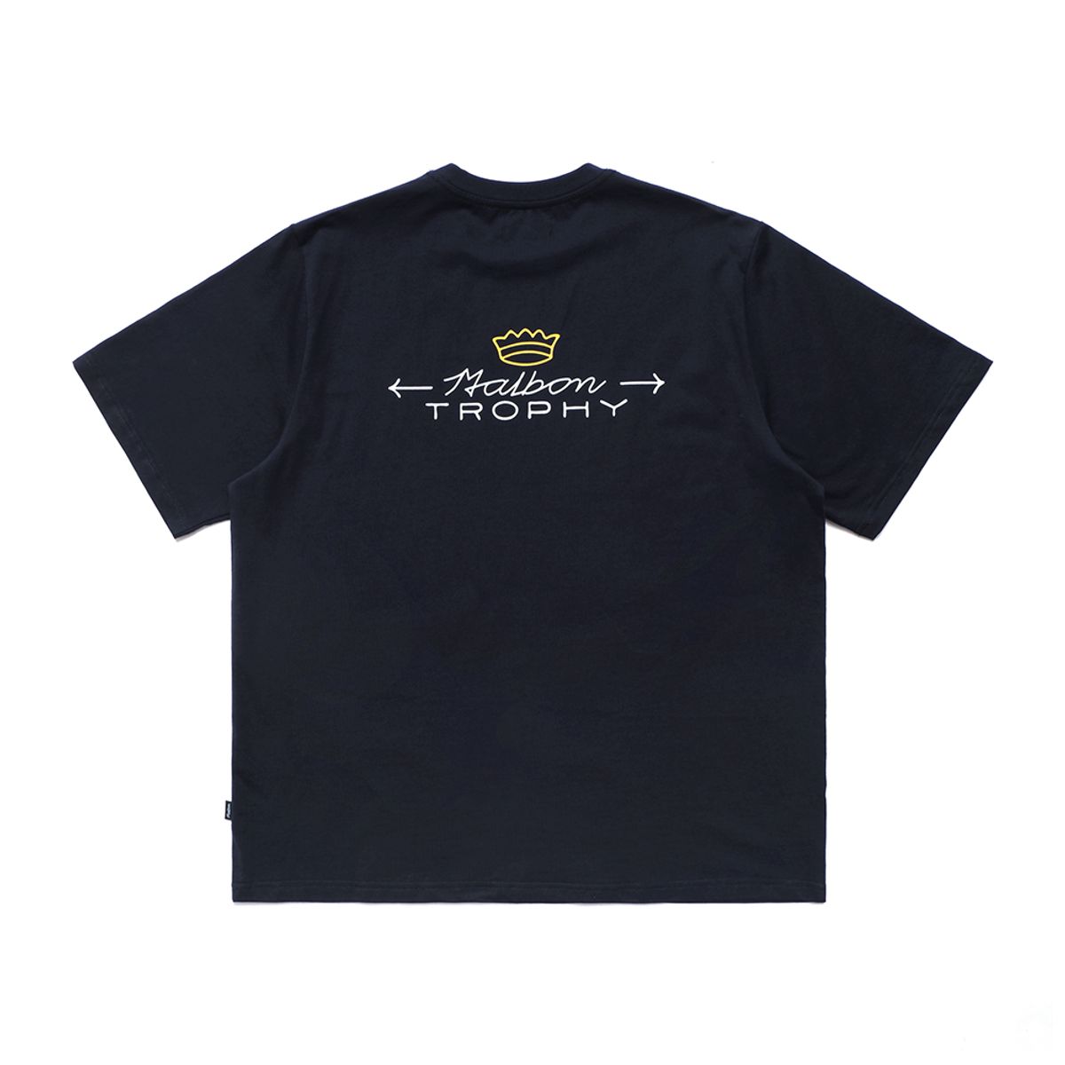 말본 골프(MALBON GOLF) [Trophy Collection] Trophy 반팔 티셔츠 NAVY (UNISEX)